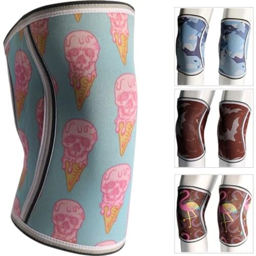 Vigor Power Gear SBR 5mm neoprene knee sleeves squat weight lifting knee supports crossfit fitness knee sleeves