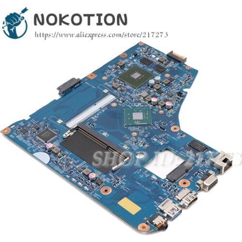 NOKOTION EA40-BM MB 48.4OC05.01M NBMGQ11008 NB.MGQ11.008 Laptop motherboard For Acer aspire E1-410G Mainboard SR1W3 N2930 820M