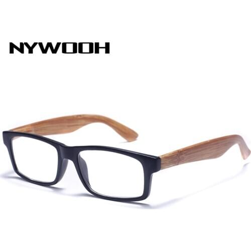 NYWOOH Imitation Wood Grain Reading Glasses Women Men Retro Presbyopia Eyeglasses Presbyopic for Reader +1.0 1.5 2.0 2.5 3.0 4.0