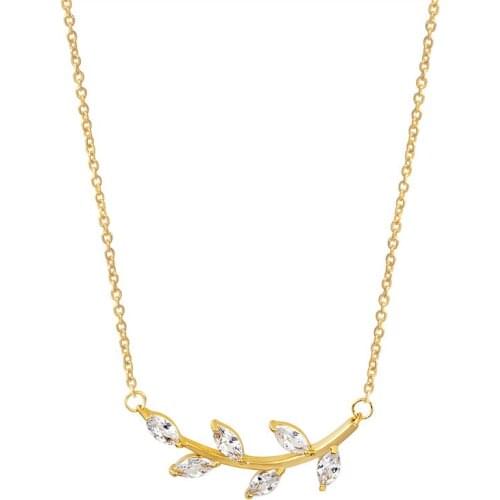 Austrian Crystal lover Leaves Clover Necklace Pendant Fashion Jewelry Free Shipping Charms Women Accessories Drop Shopping