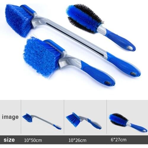 3 Size Multi-Functional Washer Vehicle Body Surface Wheel Scrub Car Tyre Cleaning Brush Tire Wheel Rim Hub Brushes Auto