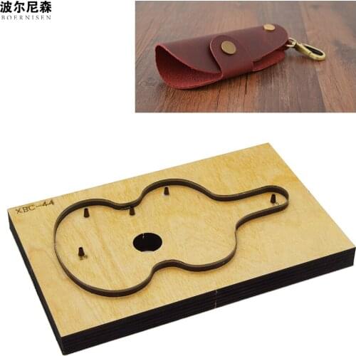 SMVAUON Wood die cutting DIY Japanese steel knife key bag mold DIY can customize pattern leather cutting mold laser wood mold
