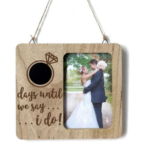 Wedding Countdown Photo Frame Wall Hanging Frame 4''x6'" Home Decoration Accessories Modern Desktop Decoration Office