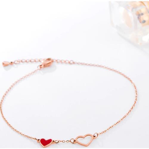 YUN RUO Red Bracelets