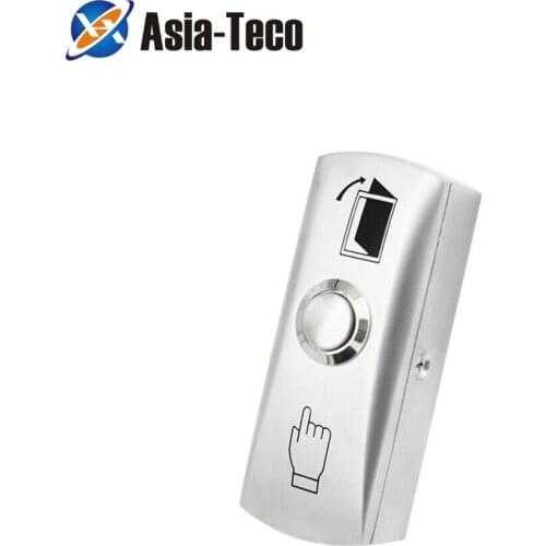 Z35D3 Zinc Alloy Exit Button Switch NO/NC/COM Push Exit Door Release Button Switch for Access Control System