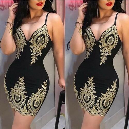 Retro Print Sexy Tie Party Dress Ladies Sleeveless Bandage Tight Evening Club Pencil Mini Dress