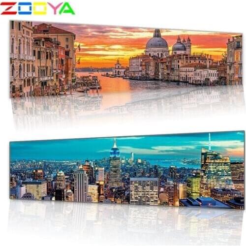 ZOOYA Cross stitch Home Decoration Diamond Embroidery Spring Diamond Picture Farmhouse Diamond Painting Full Landscape SP065