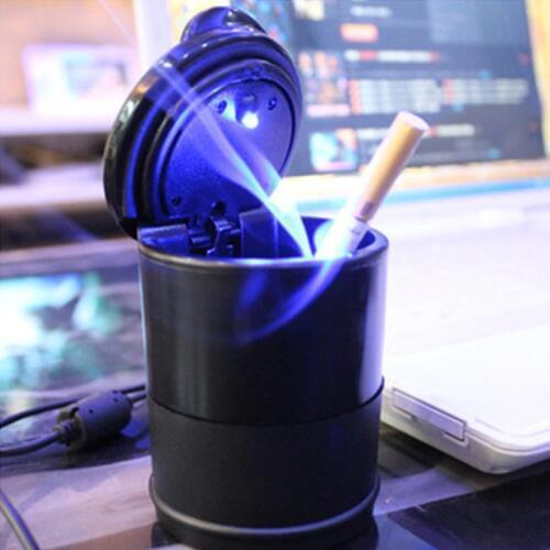 1Pc Car Ashtray Auto Ashtray Led Ashtray For Car Black Auto Interior Accessories Car Accessories