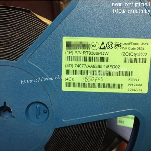10PCS RT9368PQW LM4811LD QN8025 RT9368 LM4811L R3111Q341A-TR-F new original