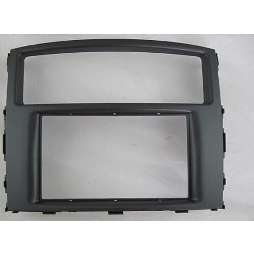 Car Fascias Stereo Radio Panel Audio Frame Dash Kit For Mitsubishi Pajero Shogun Montero 2007 2008 2009 2010 2011 2012 2013 ~Up