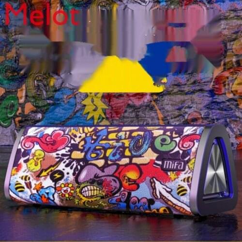 Wireless Bluetooth Speaker Extra Bass Small Outdoor Portable Cannon 3D Surround Home High Sound Quality Collection Broadcast