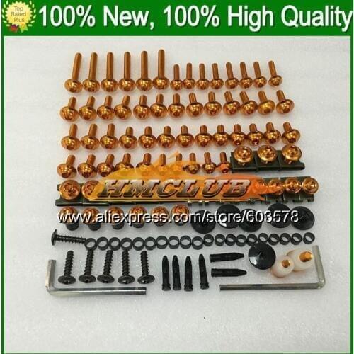 Fairing bolts full screw kit For DUCATI 749 999 03 04 05 06 749S 999S 749R 999R 2003 2004 2005 2006 CL167 Nuts bolt screws Nut