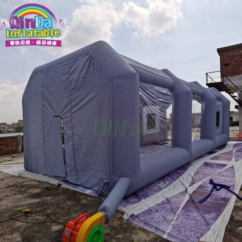 Customized large inflatable paint spray booth inflatable car spray booth inflatable car paint booth