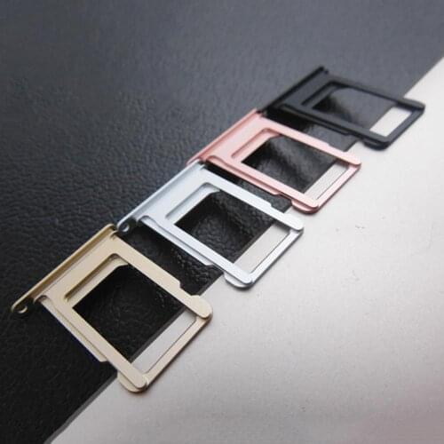 Mobile Phone SIM Card Tray Replacement Parts Phone SIM Card Tray Slot Holder for iPhone 6/6S Plus