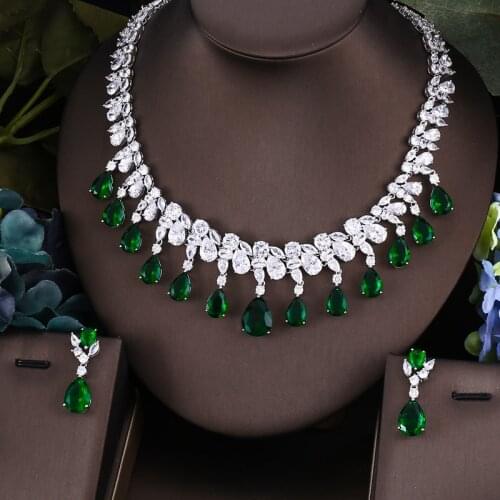 AccKing African Pink Bridal Zirconia Jewelry Sets For Women jewelry sets & more Dubai Nigeria CZ Crystal Wedding Jewelry Sets
