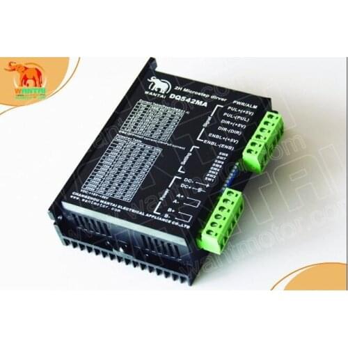 Original new Stepper Digital Driver DQ542MA 50V 4.2A 128 Microsteps for Nema 23 stepper motor of wantai