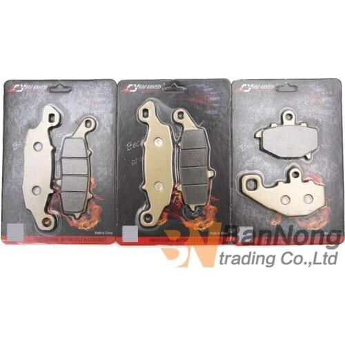 Front and Rear Brake Pads for Kawasaki KLE 650 KLE650 Versys 07-13 ER6F ER-6F 06-13 ER6N ER-6N 06-13 Z750 Z750S ZR750 04-07