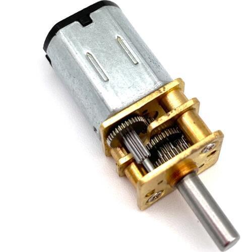 DC 12V Micro Speed Gear Motor N20 Mini Metal Electric Gear Reducer Motor 60-6000RPM Reduction Gear Motor Geared DC Motors