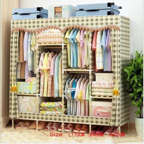 Factory Price Solid Wood Wardrobe length 170 cm
