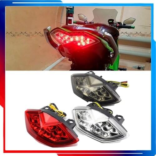 For KAWASAKITail Brake Light Turn Signal Z1000 10-13 Z1000SX NINJA 1000 2011-2017 Motorcycle Signal Lamp turn signal motorcycle