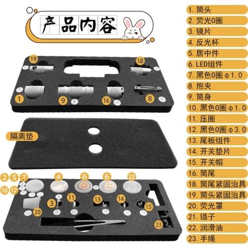 Lumintop AA2.0 HM EDC LED Flashlight Tools Aluminum Alloy 650 Lumens IPX8 Waterproof DIY linterna Accessories Lamp for train