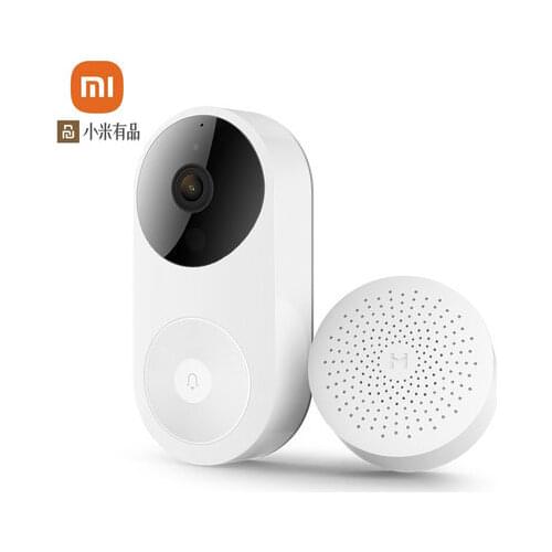 Xiaomi youpin 1080 WiFi Smart Video Doorbell AI Face Identification Detection Wireless Intercom Camera Infrared Night Vision