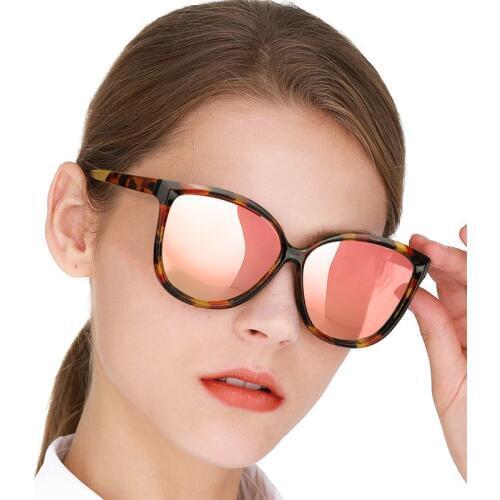 Fashion Cateye Sunglasses Women Polarized Sun Glasses Mirror Glasses Driving Fashing Beach Eyewear Travel Goggles gafas