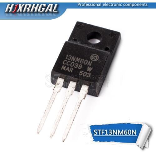 10pcs STF13NM60N TO-220F 13NM60N TO220F 13NM60 MOSFET