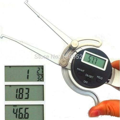 12.7-165mm inside caliper spring loaded ID digital caliper 150mm 6inch OD Digital Electronic Gauge outside Caliper