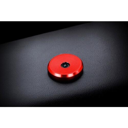 4pcs Car Interior Door Lock Pin Ring Cover Sticker for Porsche Cayenne Panamera Macan Door Styling Moulding Trims