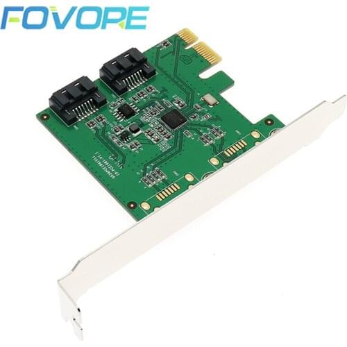 2 port SATA 3 PCIe Raid Adapter SATA III to PCIe Adapter SATA3.0 SATA3 6GB/S Expansion Card Converter Card