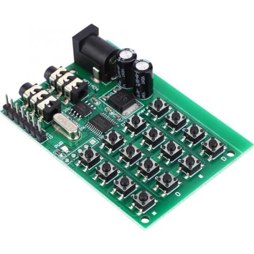 AE11A04 DTMF Audio Generator Module Voice Dual Encode Transmitter Board 5~24VDC Audio DTMF Module