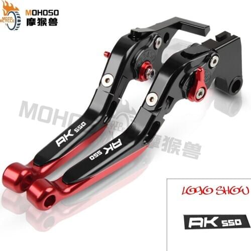 AK550 brake levers For KYMCO AK550 AK 550 2017 2020 2018 2019 Motorcycle CNC Folding Extendable adjustable Brake Clutch Levers