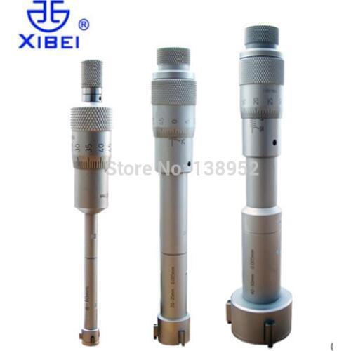 Xibei brand Three point internal Micrometers 0.004mm three point inside micrometer 3-4-5-6-8-10-12mm