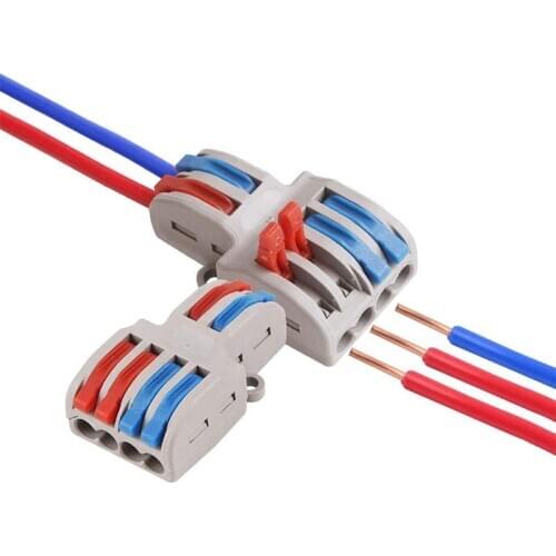 5/10 PCS SPL 62/42 Quick Splitter plug-in electric Multiple wire connector Universal Compact wiring connectors terminal block