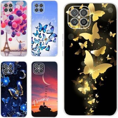 For Huawei Nova 8 SE Case Silicone Soft TPU Phone Cases For Huawei Nova 8SE 8 SE Back Cover Nova8SE JSC-AN00 Coque Fundas 6.53