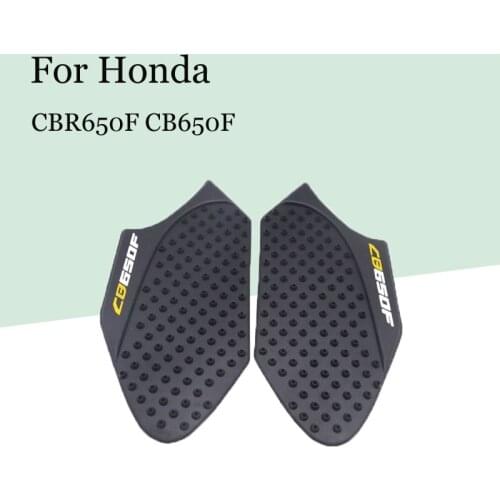 For Honda CBR650F CB650F Motorcycle Modified Fuel Tank Stickers Side Knee Non-Slip Heatproof Screen Protector Flower