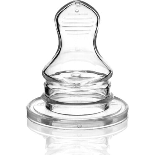 Hot Sale Wide Mouth Baby Nipple BPA Free Silicone Infant Pacifier Milk Bottle Nipples Simulation Teat Good Baby Supplies