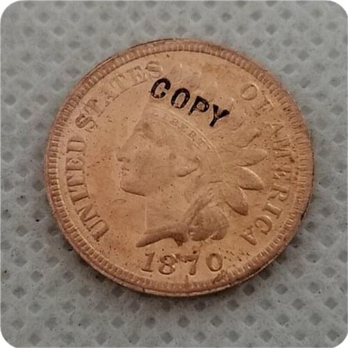COPY REPLICA 1870 Indian Head Cent