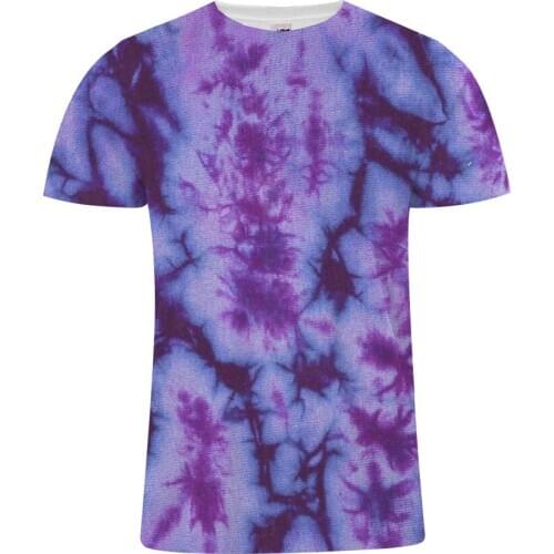 2020 Hot Pattern 3d Print Fashion Purple top Gay set Tie 5 Colors dye Men t-shirt