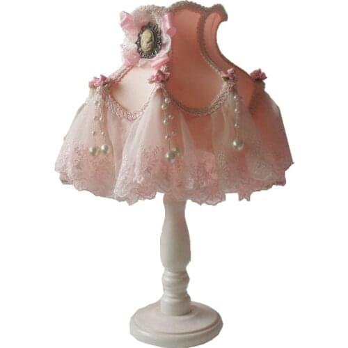 Table Lamps Modern Led Fabric Lamp Shades for Living Room Bedroom Desk Lighting Fixtures Wedding Light Home Decor WJ122113