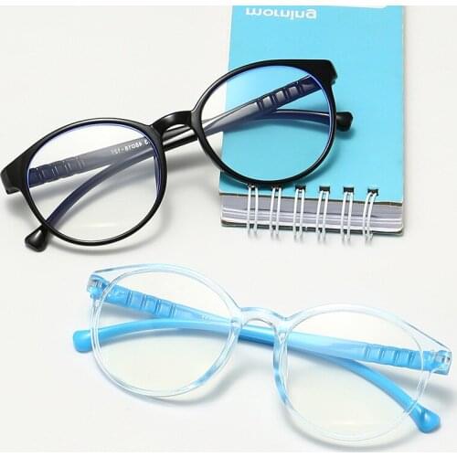 2021 new childrens blue light proof full frame eye protection super light color comfortable computer mobile phone online class