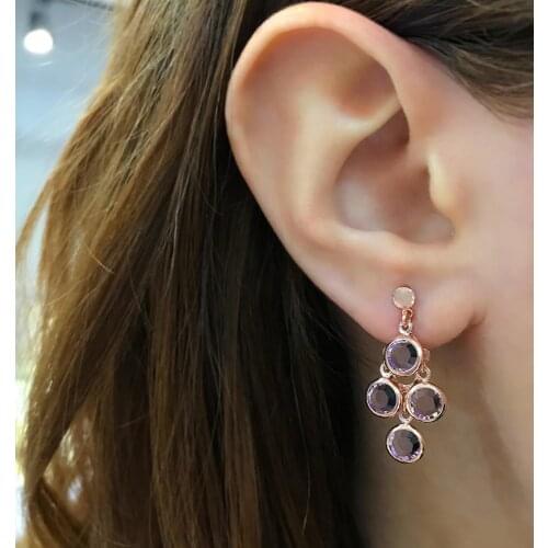 STELA WATERDROP ROCKY EARRINGS