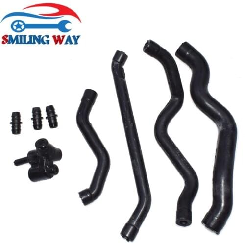 SMILING WAY# Crankcase Oil Separator Breather Hose Pipe Tube For Mercedes-Benz W203 W210 W211 W220 C215 W163 C240 C280 C320 E320
