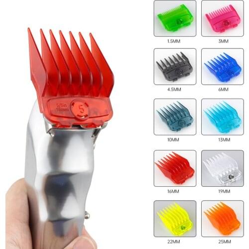 High Quality Strong Magnetic Hair Clipper Limit Comb Barber Replacement For Trimmer Transparent Strong Magnetic Guide Comb
