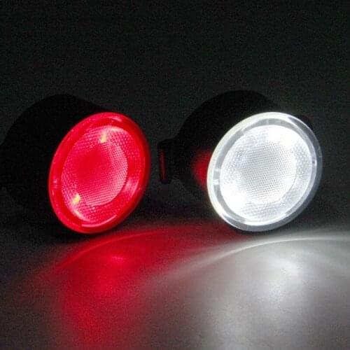 Mini LED Bicycle Tail Light USB Chargeable Bike Rear Lights IPX6 Waterproof Safety Warning Cycling Light Helmet Backpack Lights