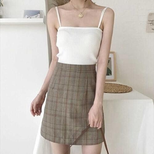 Summer Hot Sales Cotton Sleeveless Women Coat One Word Led Condole Belt Backless Pure Color Slim-Fit Sexy Coat