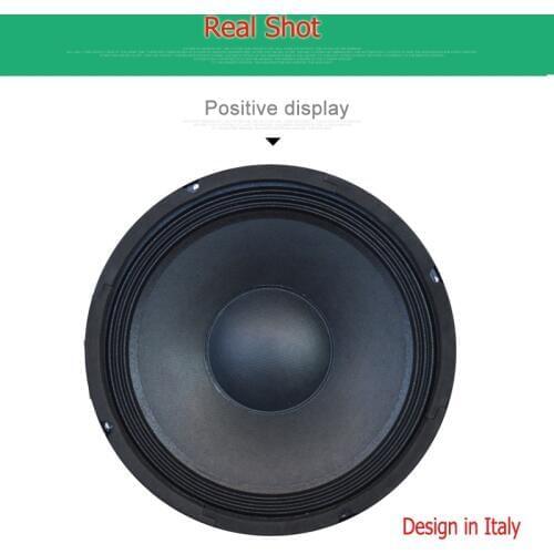 10 inch 150W 8 Ohm Full Paper Cone PA Hi Fi Music Player Speaker Soft Sound Hi End KTV Public Steel Custom Frame