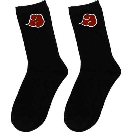 5Pair/lot Cartoon Cosplay Socks hip hop Women Men cute Red Cloud sock streetwear fashion