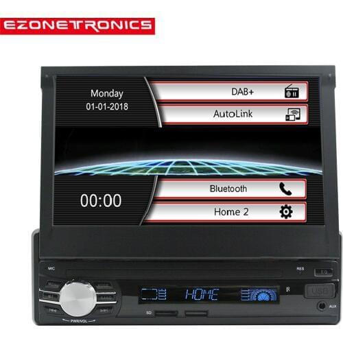 7 inch indash Car DAB+ FM Radio Stereo Capacitive Touch Screen High Definition Bluetooth USB Player phonelink with iphone iphone